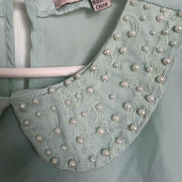 ☀️ Mint pearl feminine top - Picture 4 of 11